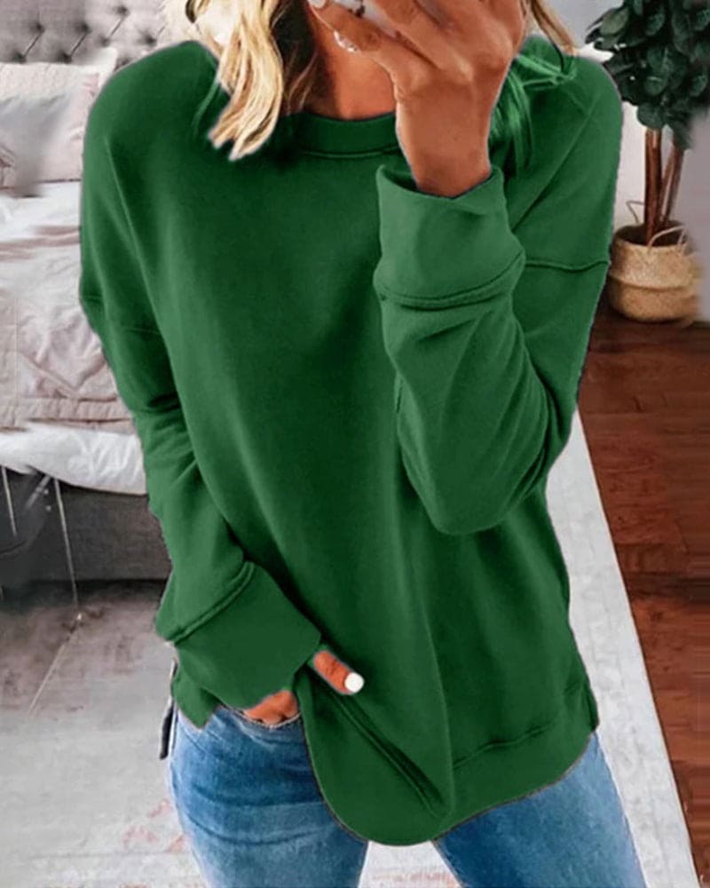 Beautifully Finished Sweater in a Timeless Design