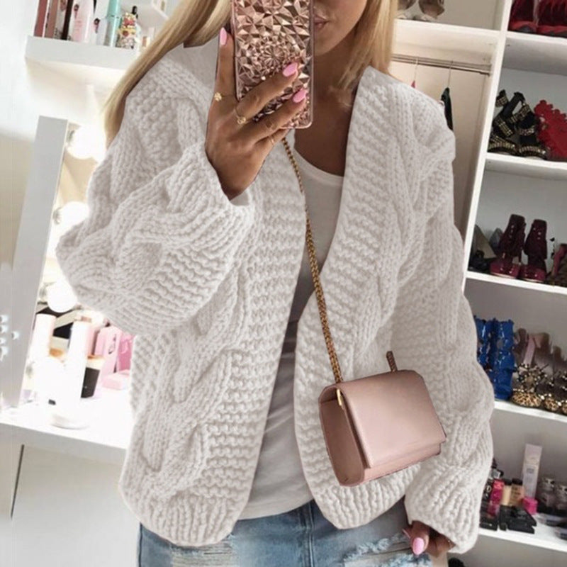 A Vintage Style Cardigan with Delicate Timeless Details