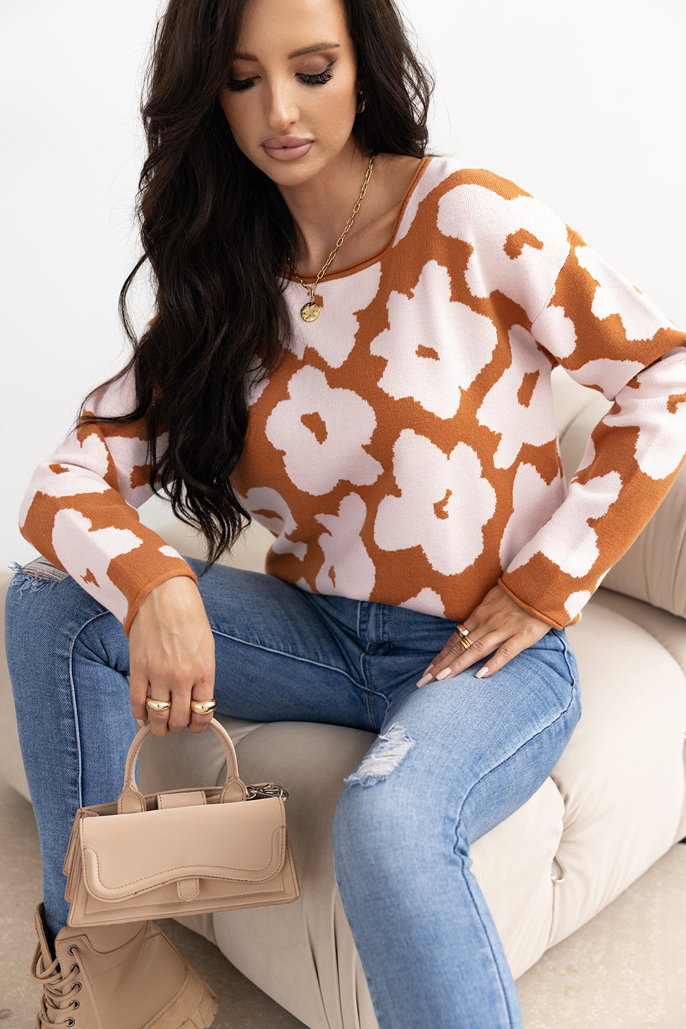 Gracefully Styled Sweater for Any Occasion