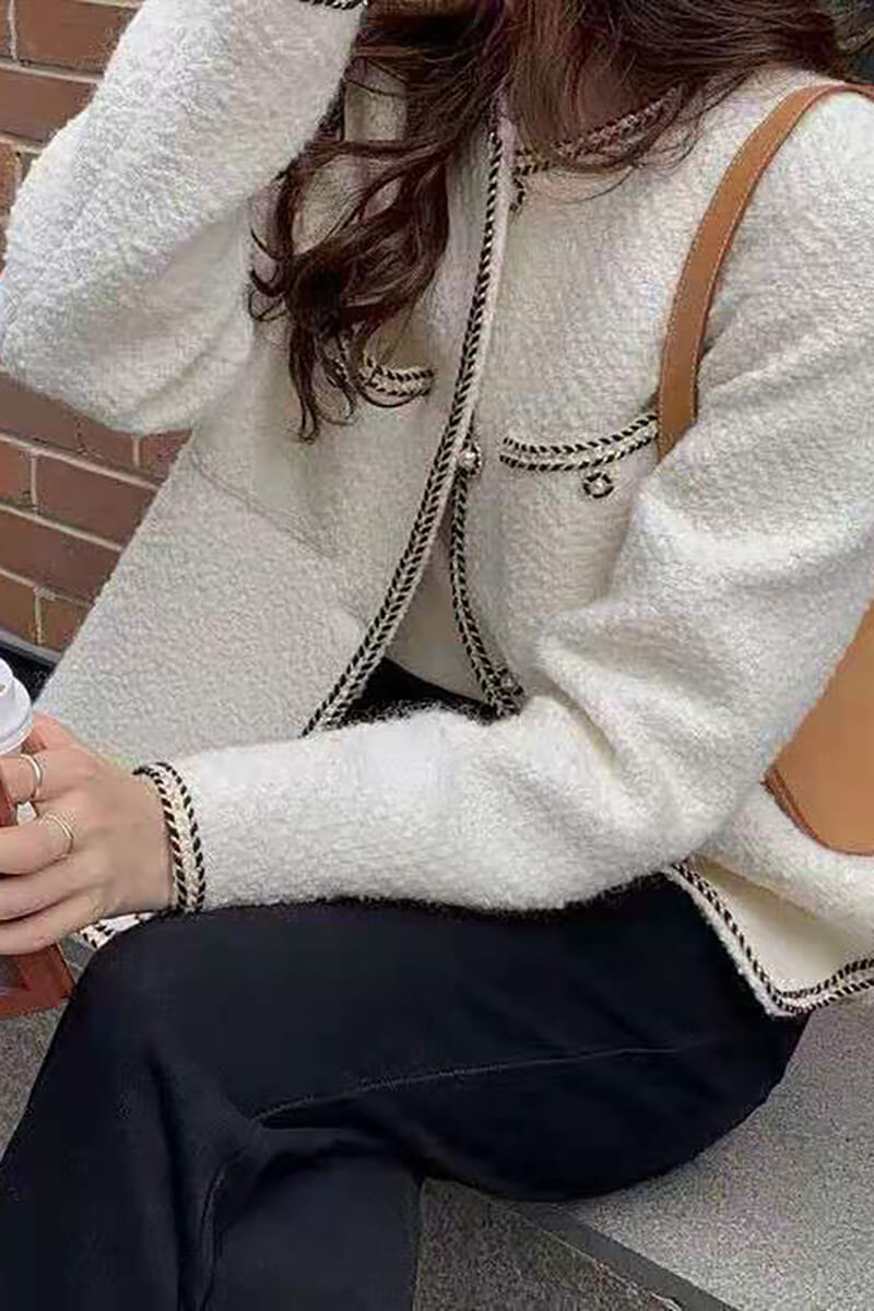 A Vintage Style Jacket with Delicate Timeless Details