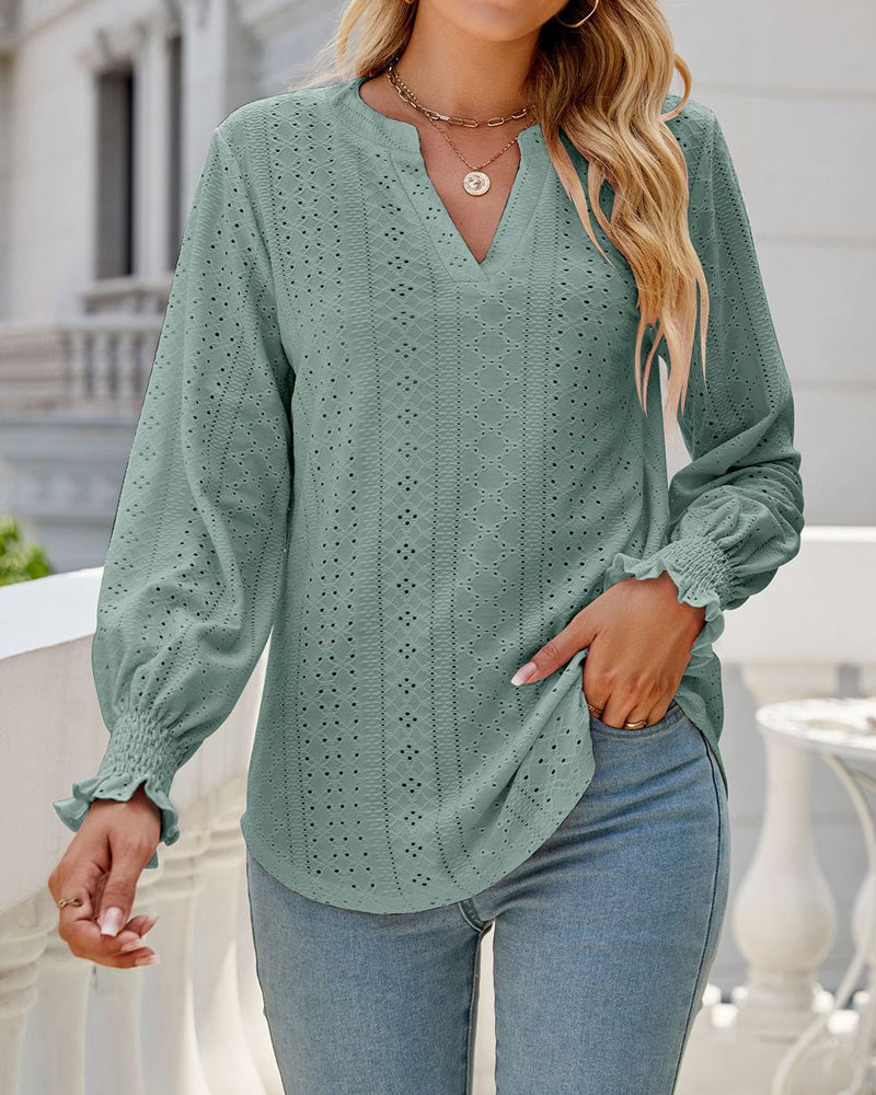 Gracefully Styled Blouse for Any Occasion