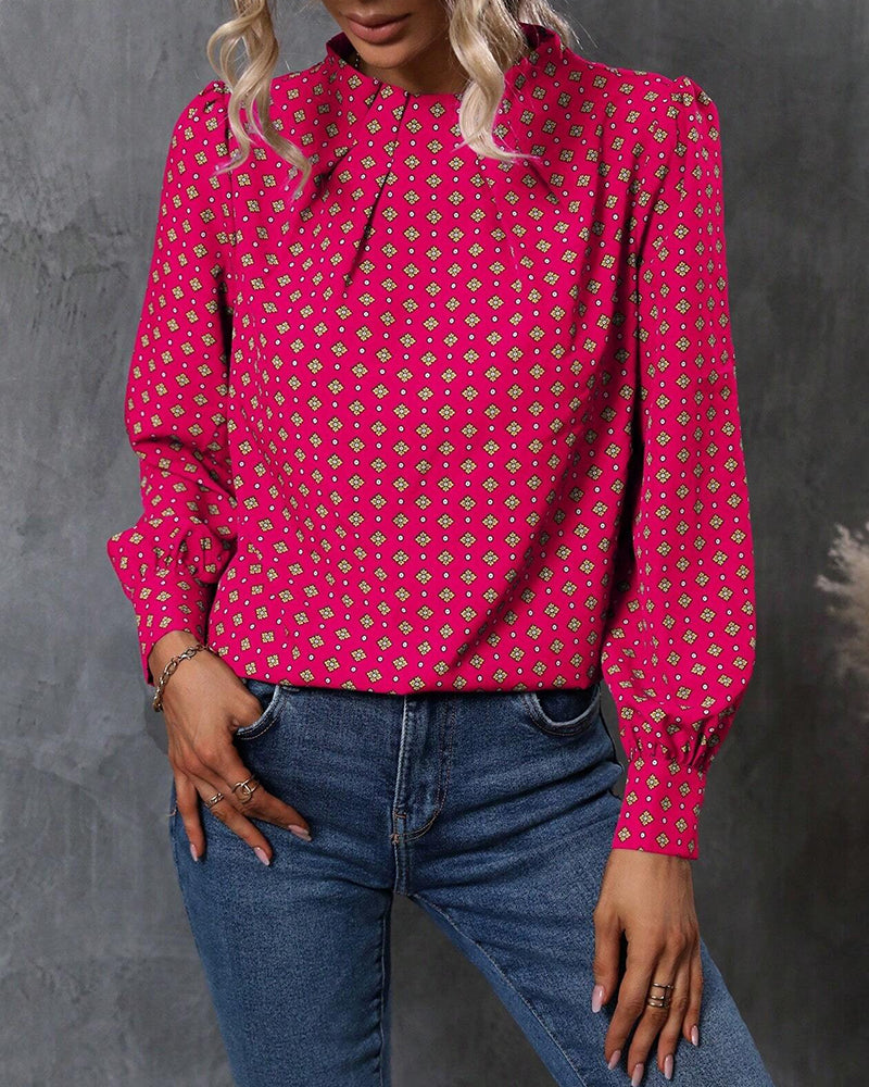 Gracefully Styled Blouse for Any Occasion