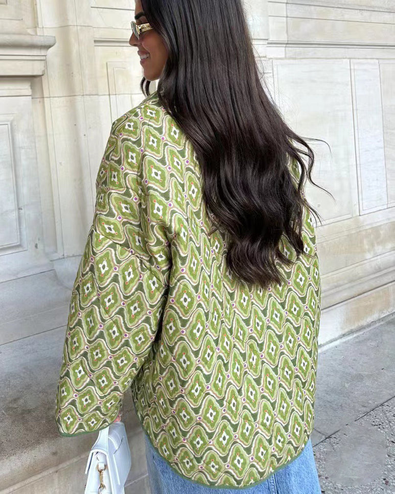 A Vintage Style Coat with Delicate Timeless Details