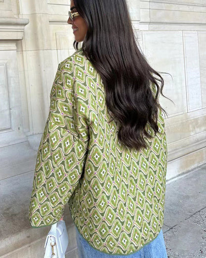 A Vintage Style Coat with Delicate Timeless Details