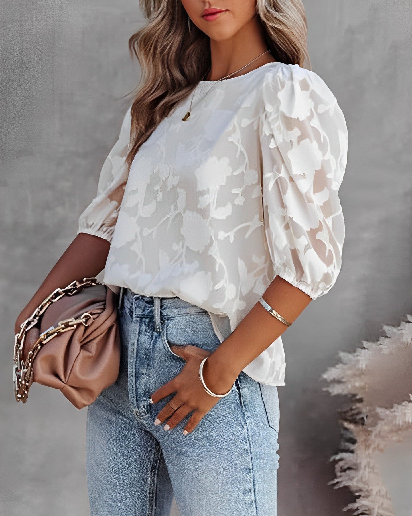 A Vintage Style Shirt with Delicate Timeless Details