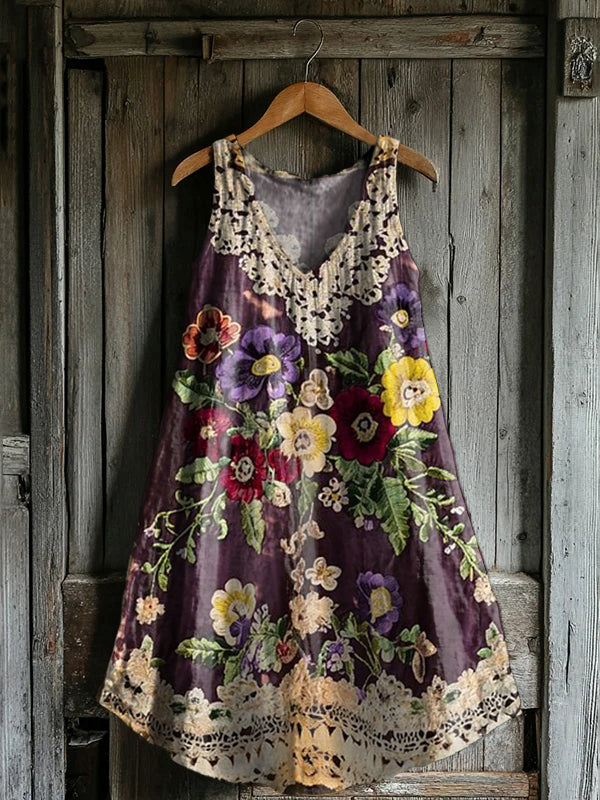 Klassinen vintage Mekko