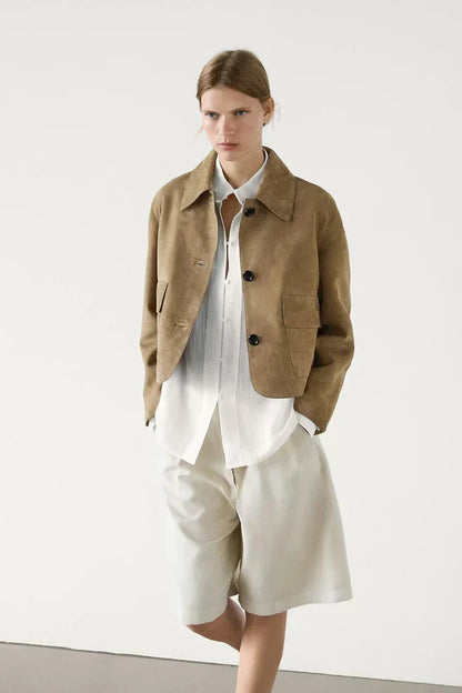 Classic Vintage Jacket with a Flattering Fit