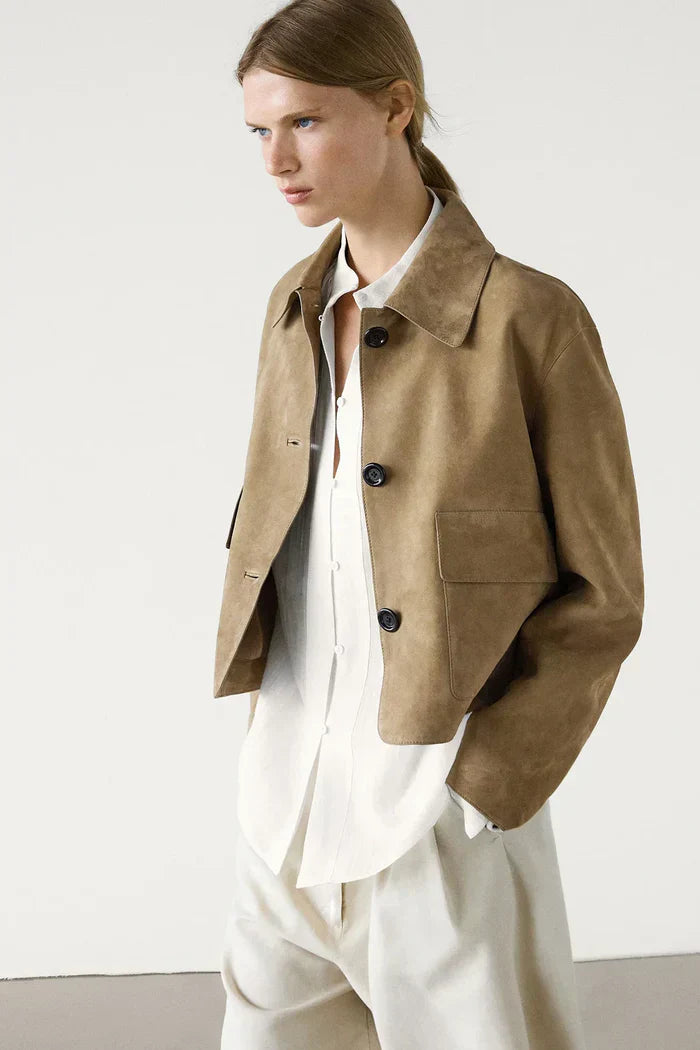 Classic Vintage Jacket with a Flattering Fit