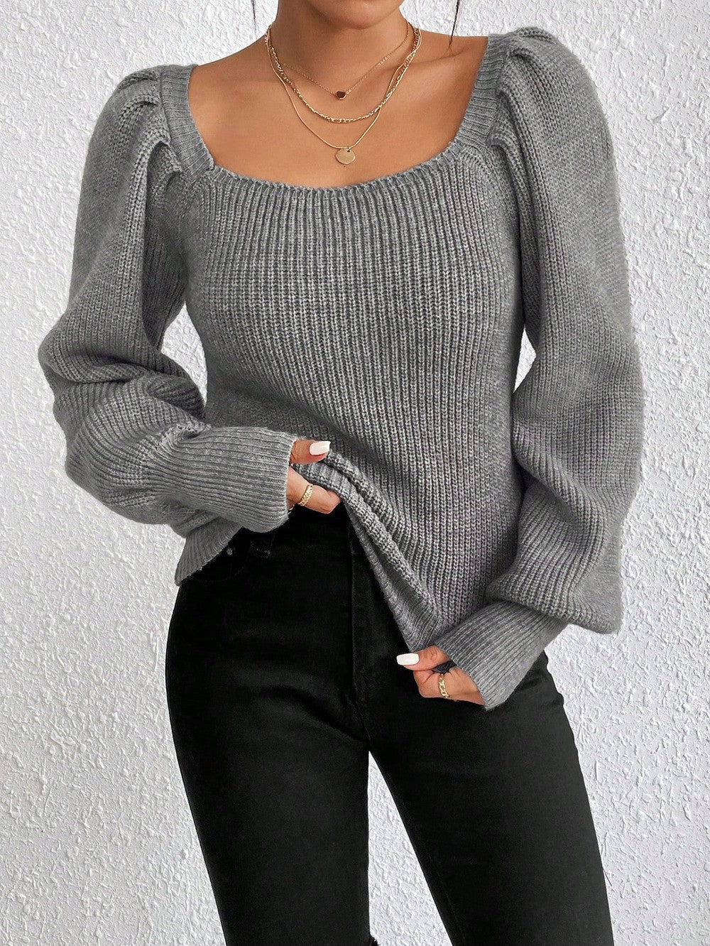 Gracefully Styled Sweater for Any Occasion