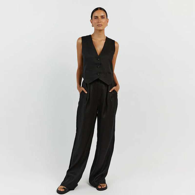 A Vintage Style Pants with Delicate Timeless Details