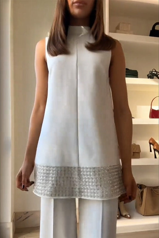 Well Tailored Top with a Graceful Silhouette
