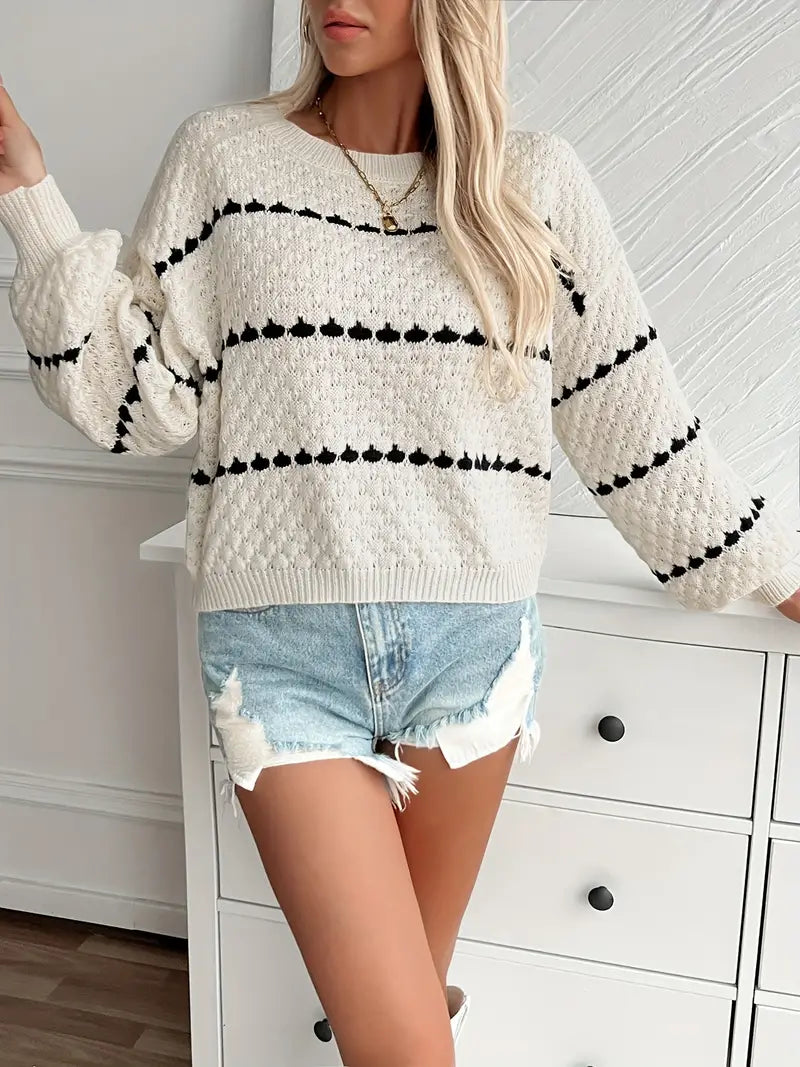 Beautifully Balanced Sweater with Timeless Character