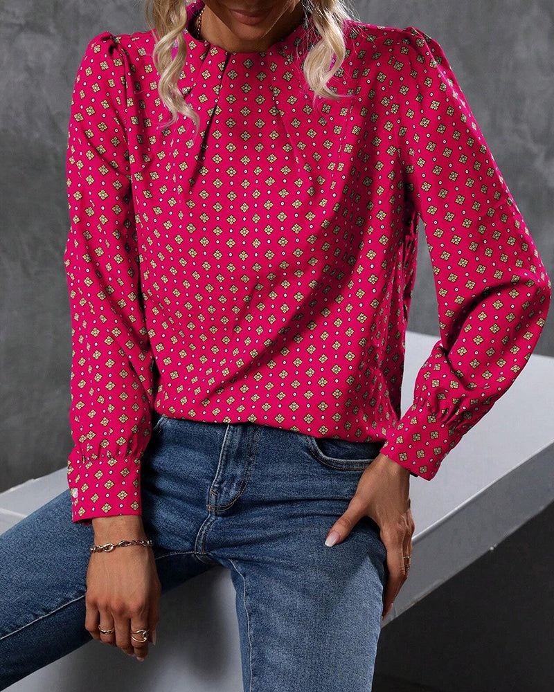 Gracefully Styled Blouse for Any Occasion