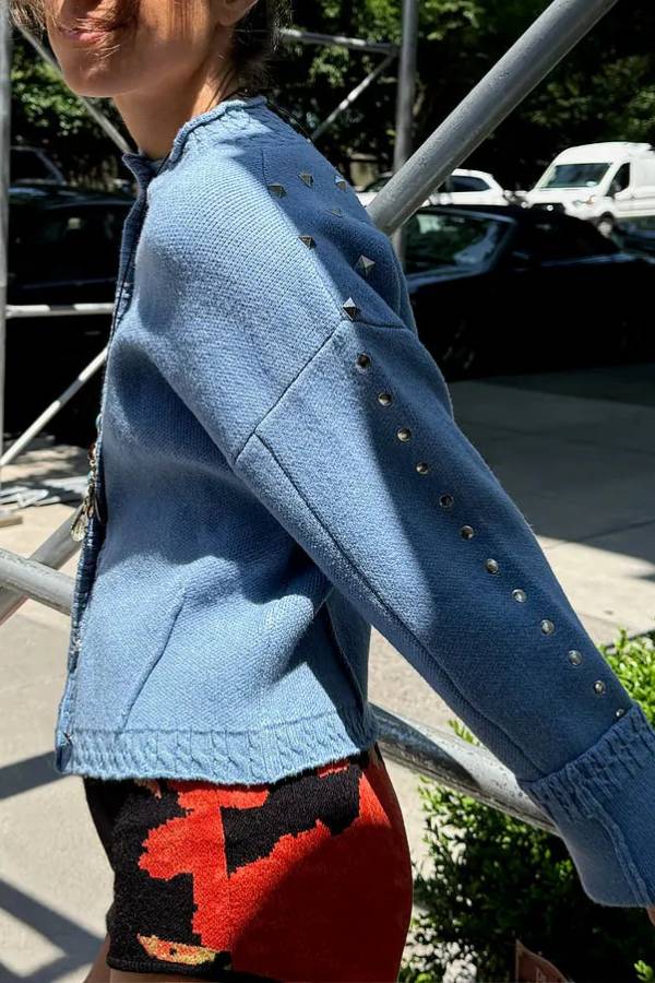Classic Vintage Cardigan with a Flattering Fit