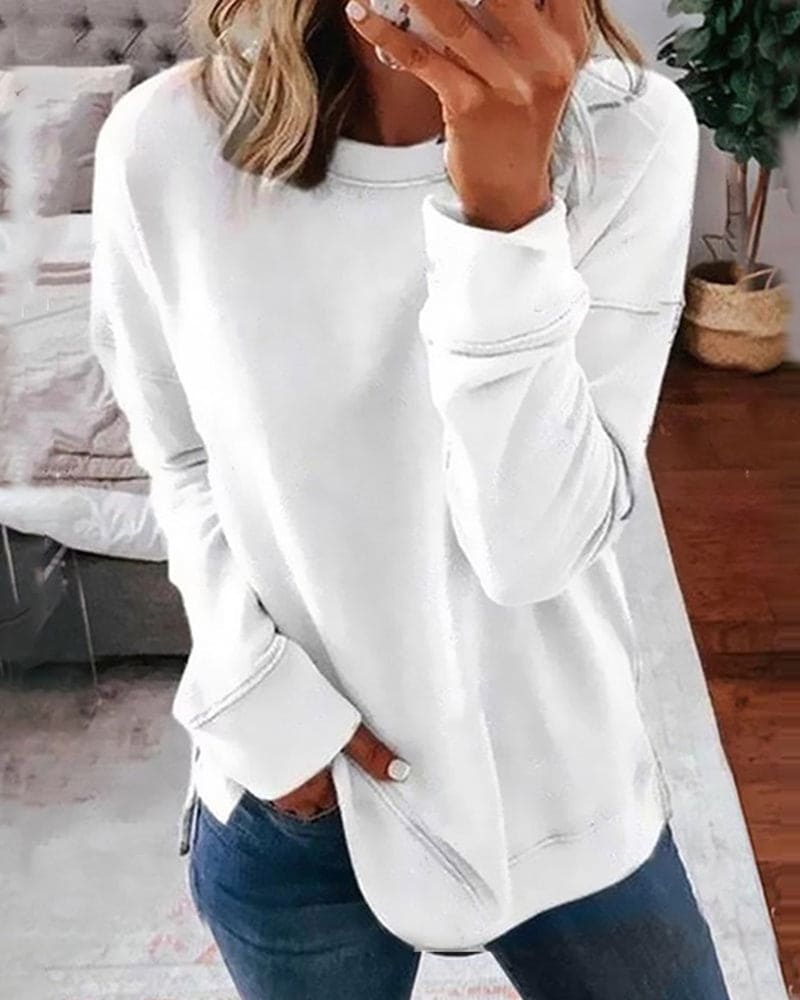 Beautifully Finished Sweater in a Timeless Design