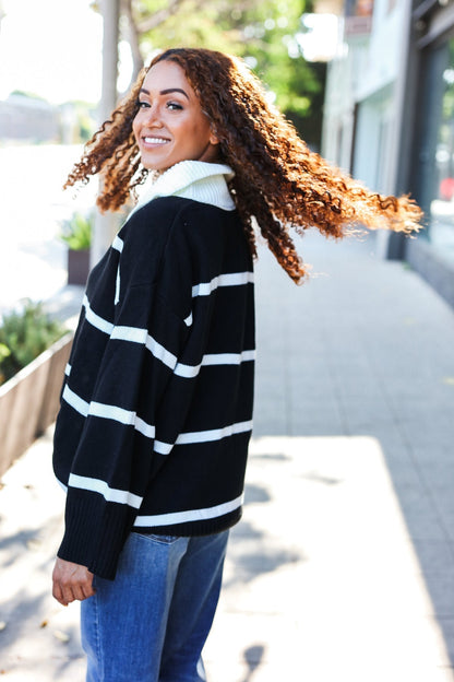Beautifully Balanced Sweater with Timeless Character