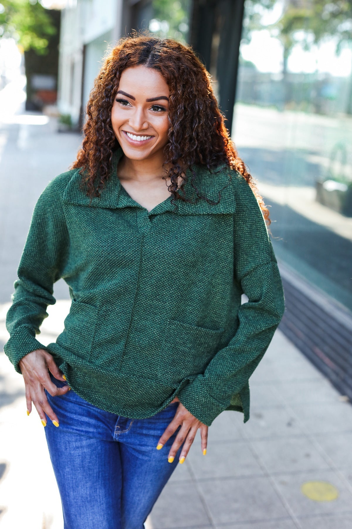Gracefully Styled Sweater for Any Occasion