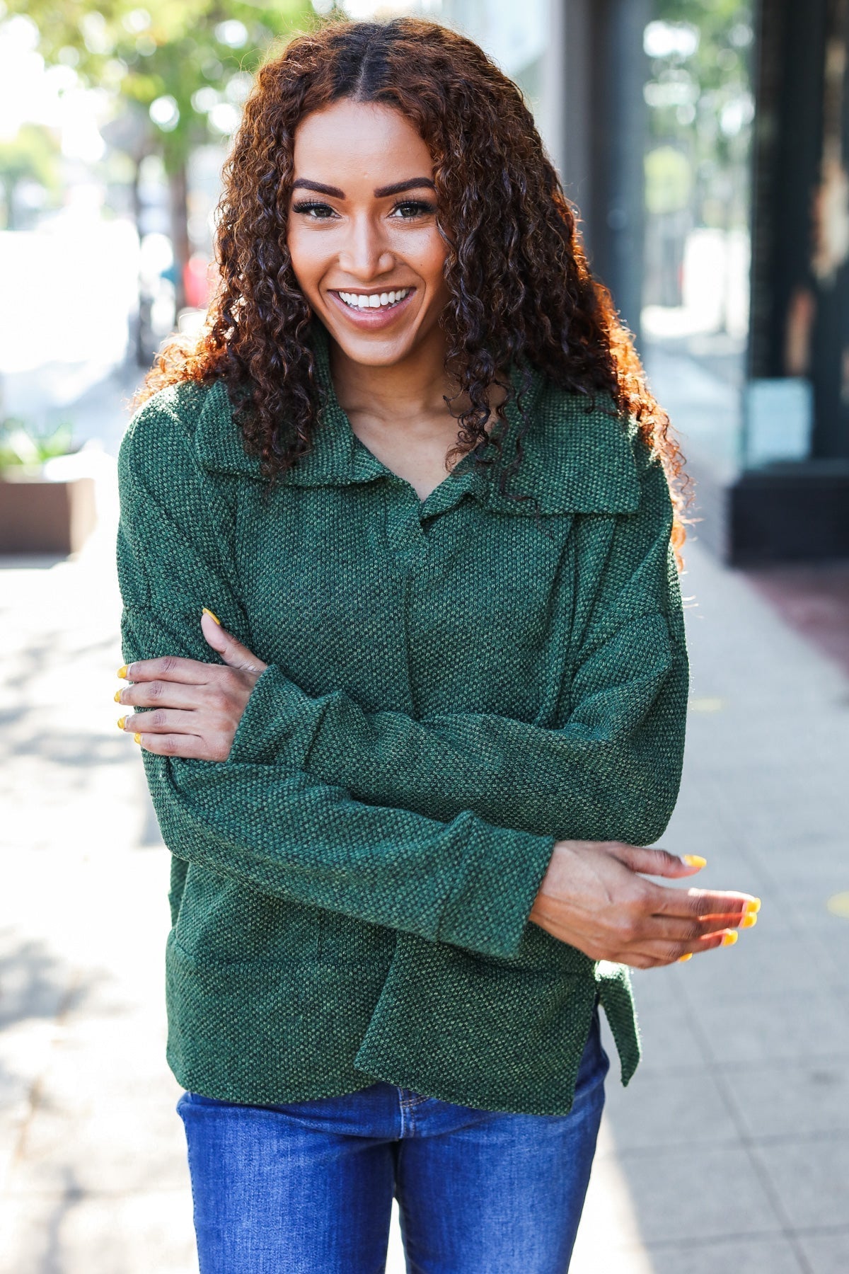 Gracefully Styled Sweater for Any Occasion