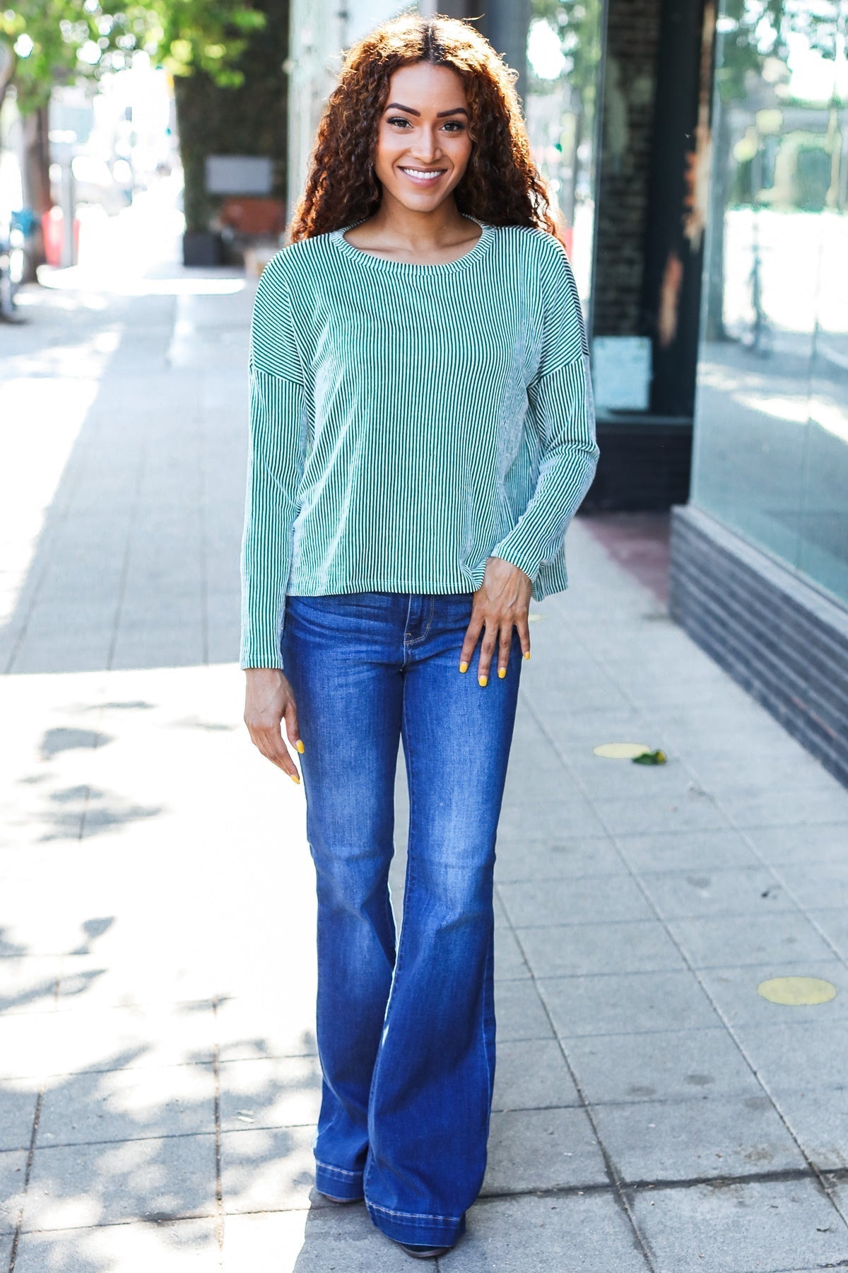 Well Tailored Top with a Graceful Silhouette