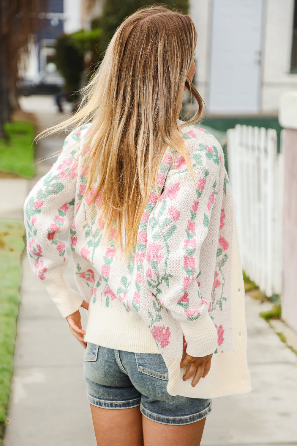 Vintage Inspired Cardigan with a Contemporary Edge