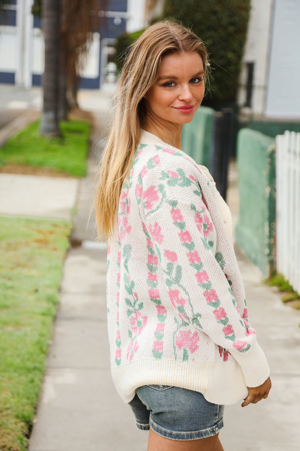 Vintage Inspired Cardigan with a Contemporary Edge