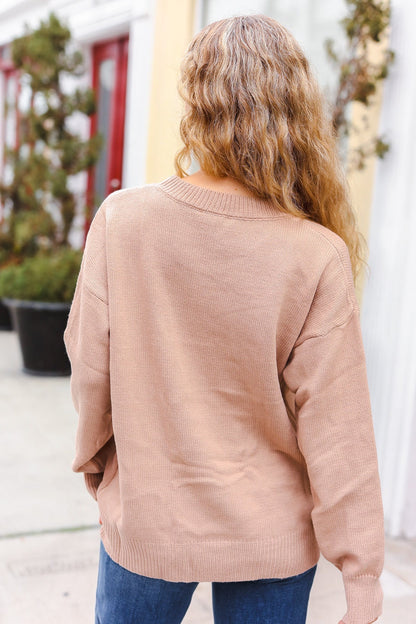 Vintage Inspired Sweater with a Contemporary Edge