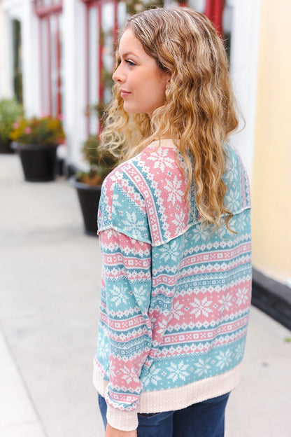 A Vintage Style Sweater with Delicate Timeless Details