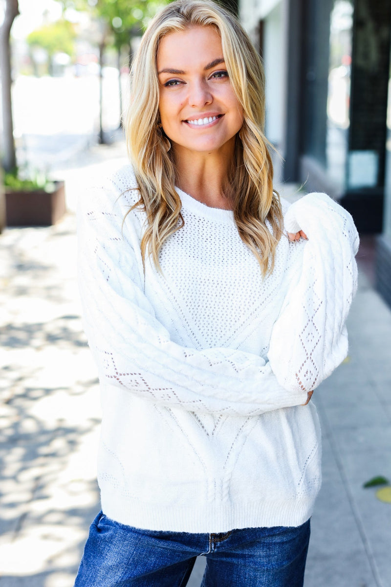 Effortlessly Elegant Sweater with a Timeless Design