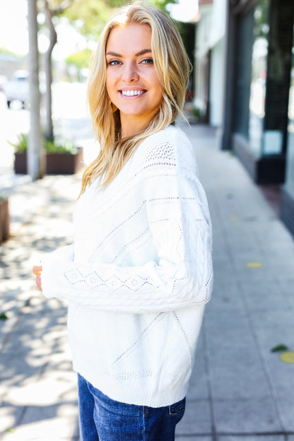 Effortlessly Elegant Sweater with a Timeless Design
