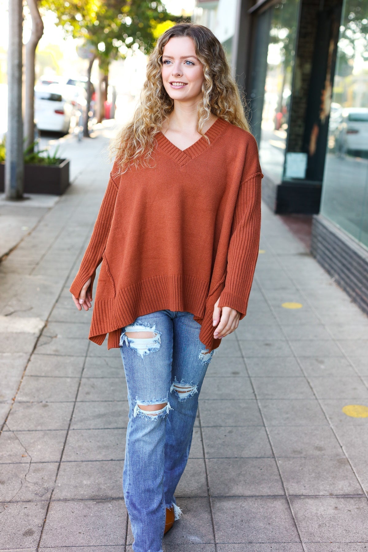 Beautifully Finished Sweater in a Timeless Design