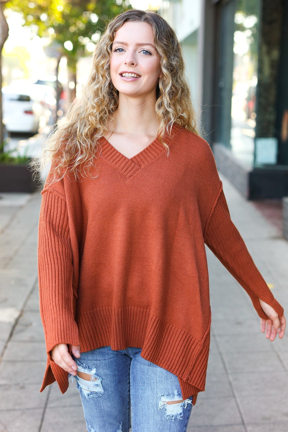 Beautifully Finished Sweater in a Timeless Design
