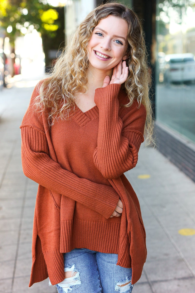Beautifully Finished Sweater in a Timeless Design