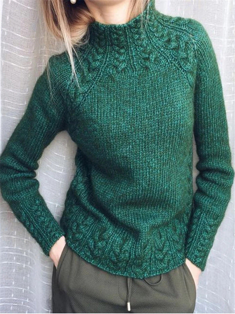 A Vintage Style Sweater with Delicate Timeless Details