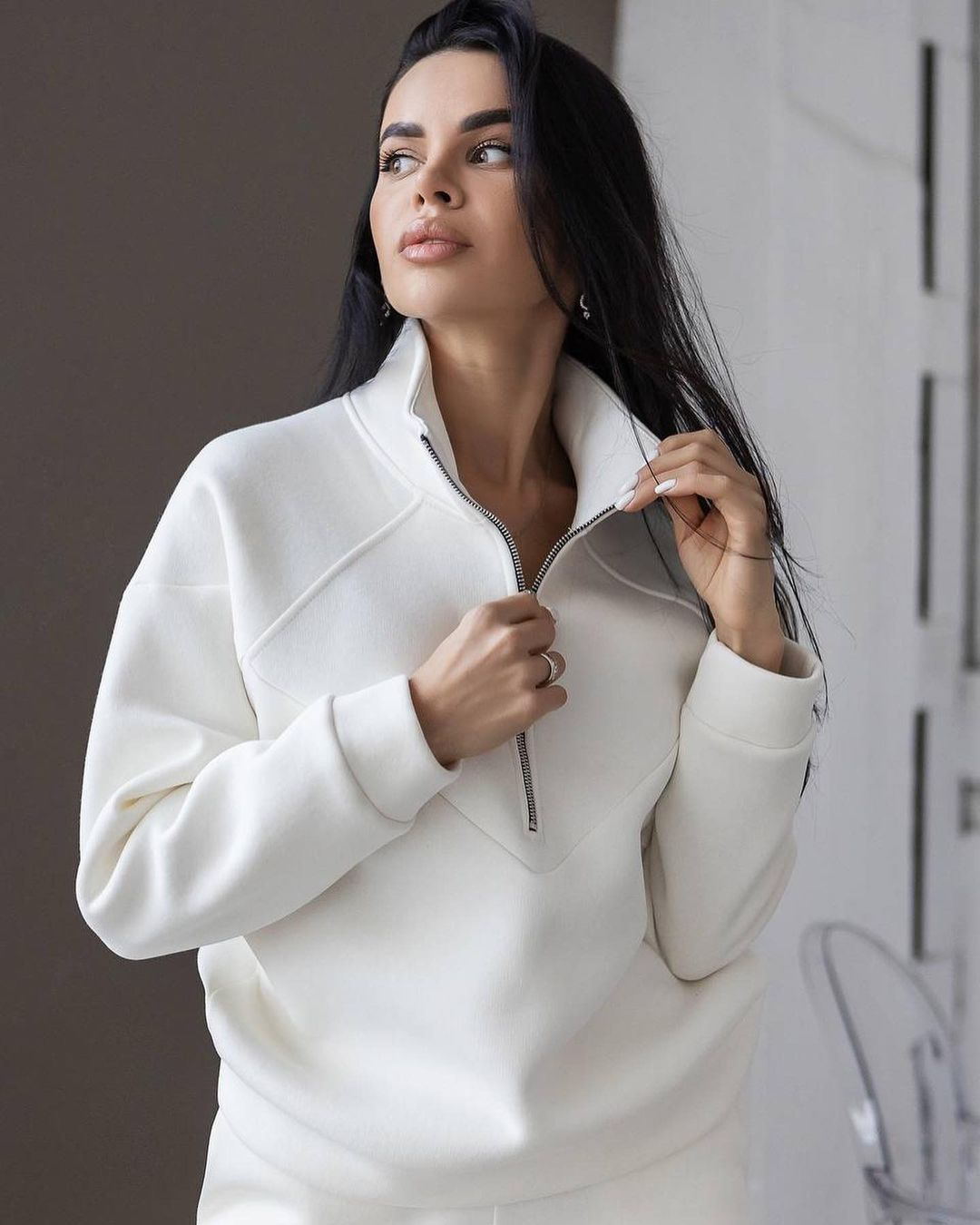 A Vintage Style Sweater with Delicate Timeless Details