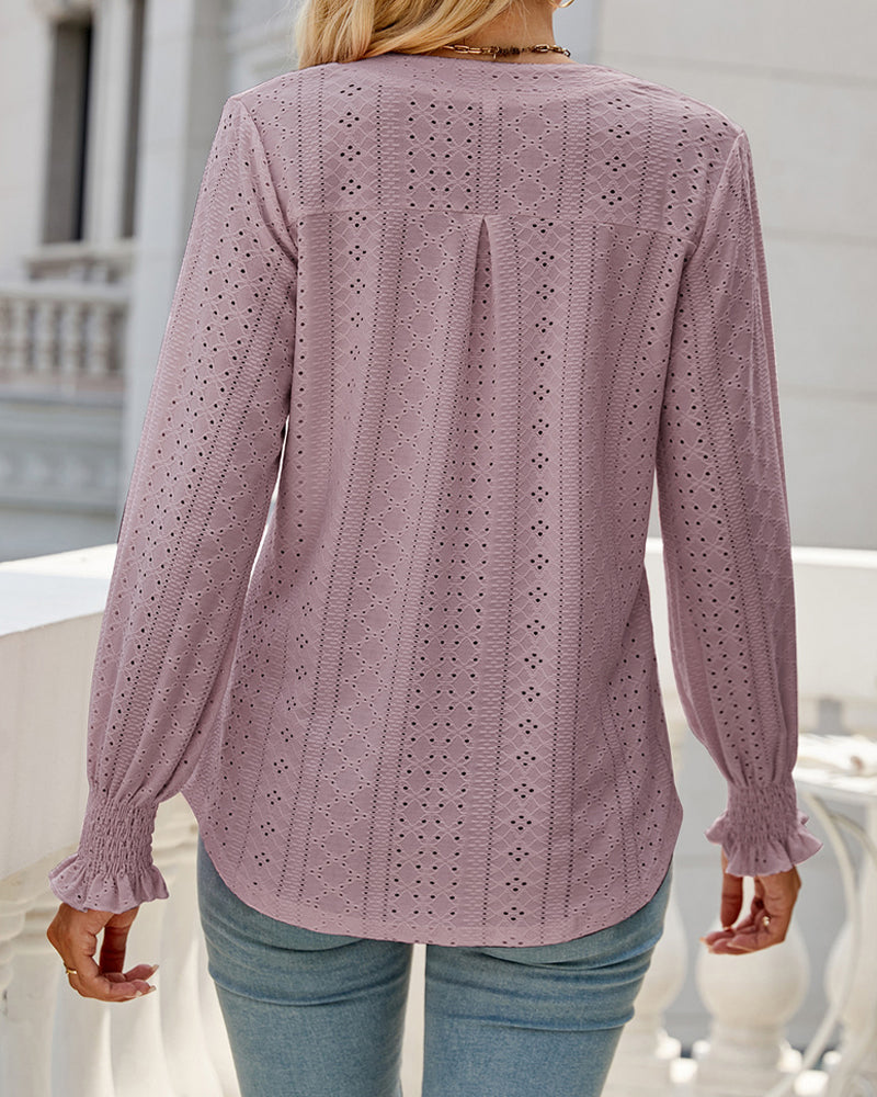 Gracefully Styled Blouse for Any Occasion
