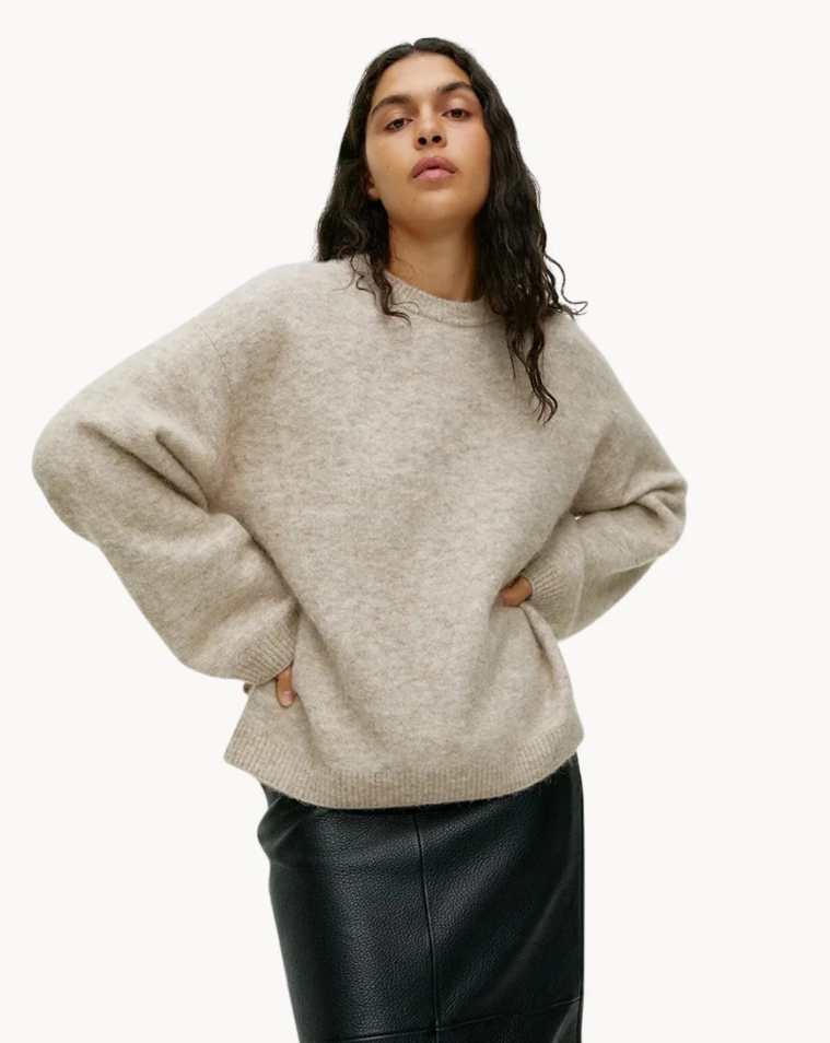 Ajaton vintage-tyyli Villapaita