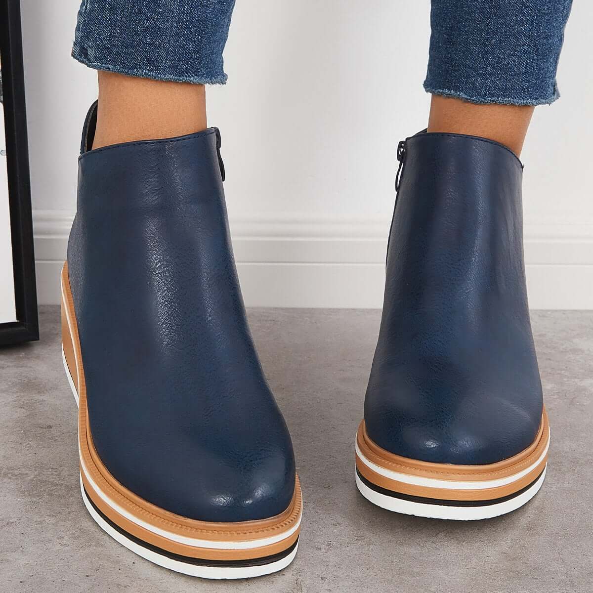 Classic Orthopedic Boots with Timeless Style