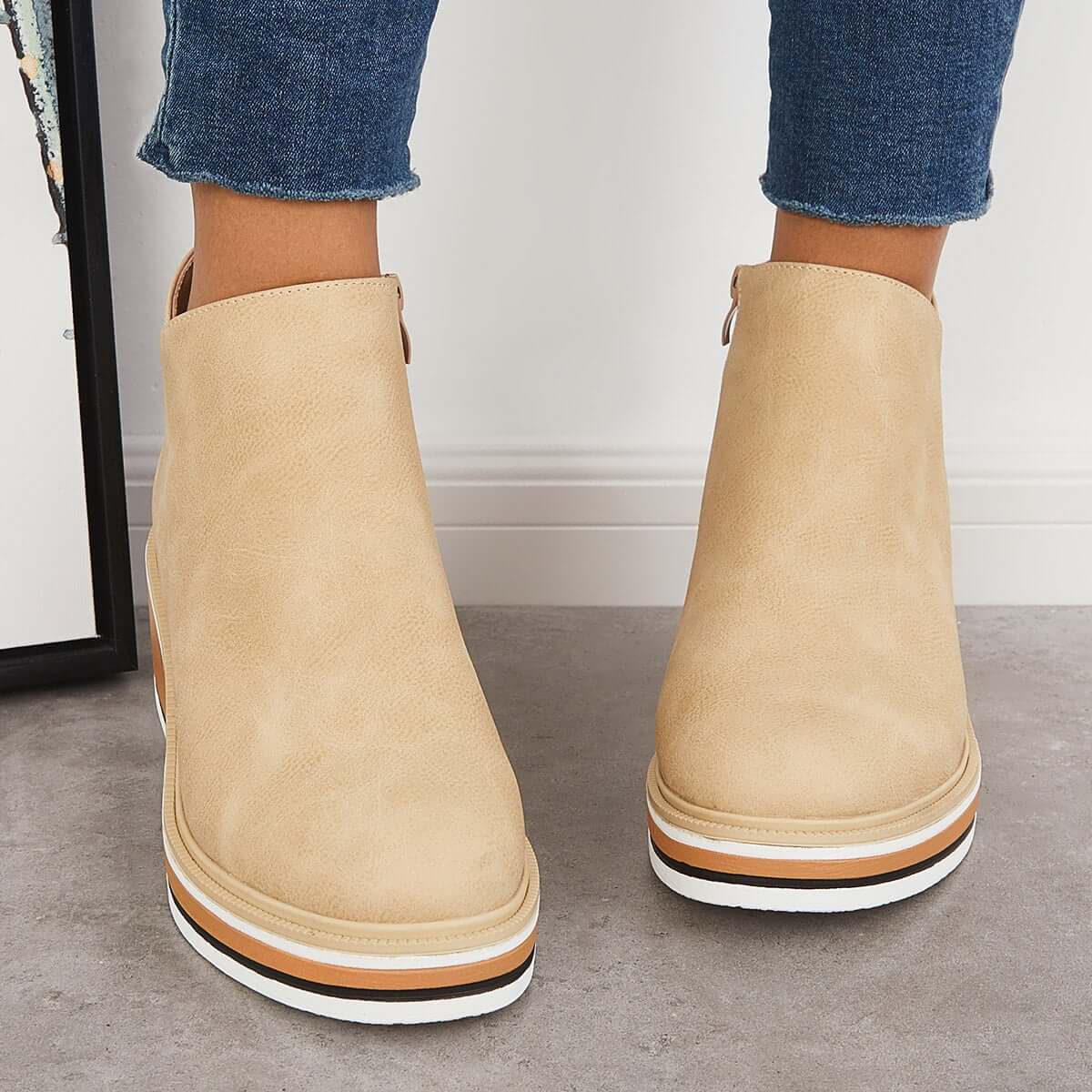 Classic Orthopedic Boots with Timeless Style