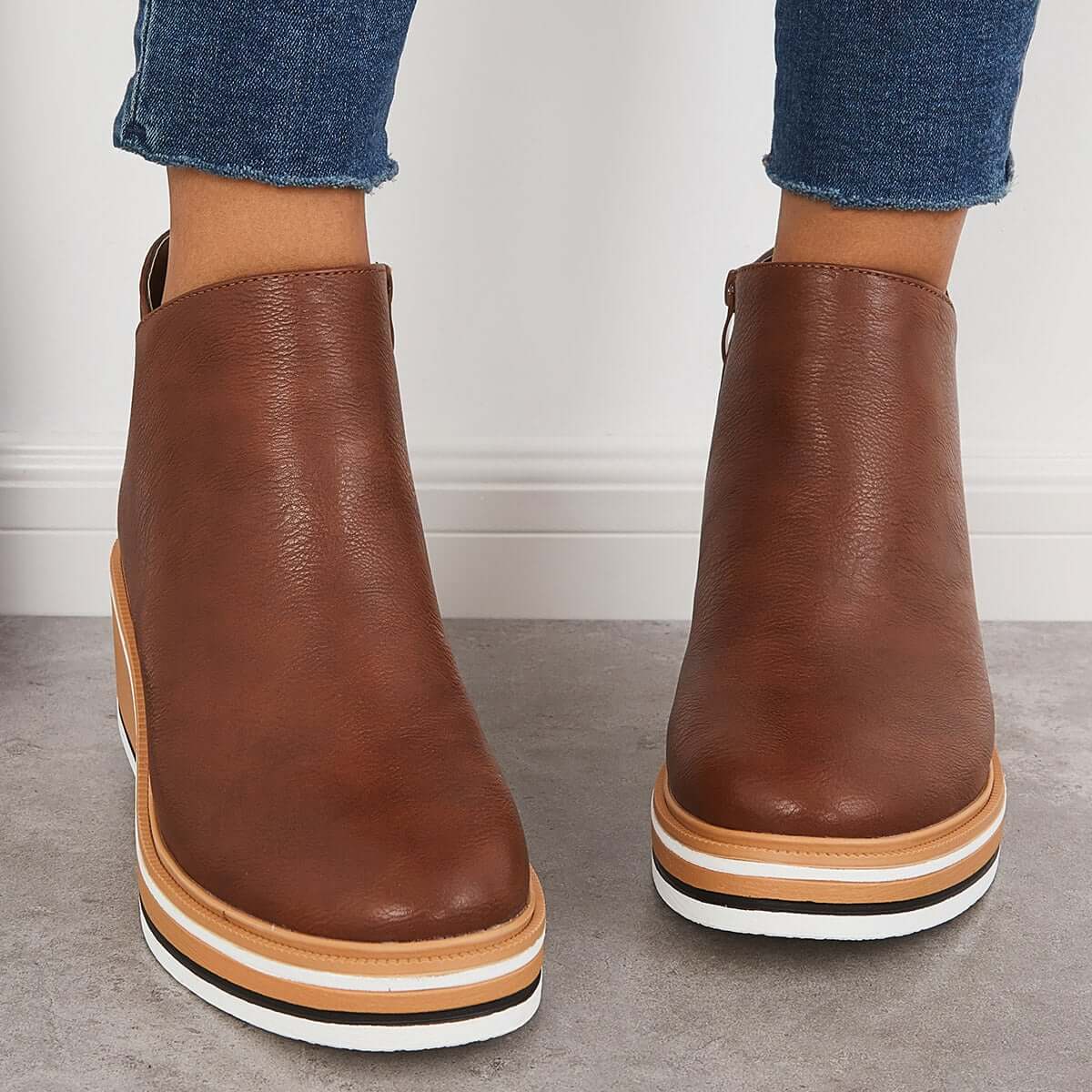 Classic Orthopedic Boots with Timeless Style