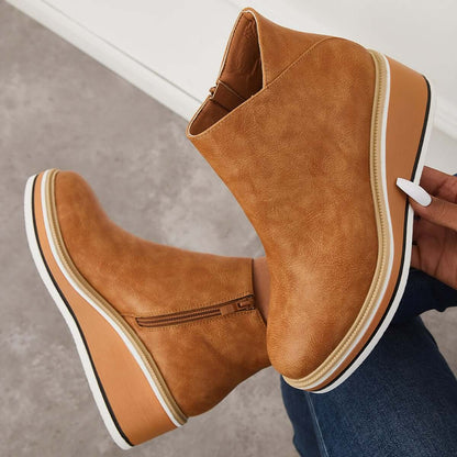 Classic Orthopedic Boots with Timeless Style