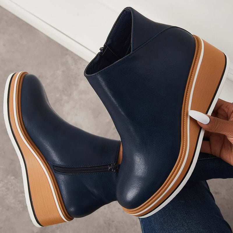 Classic Orthopedic Boots with Timeless Style