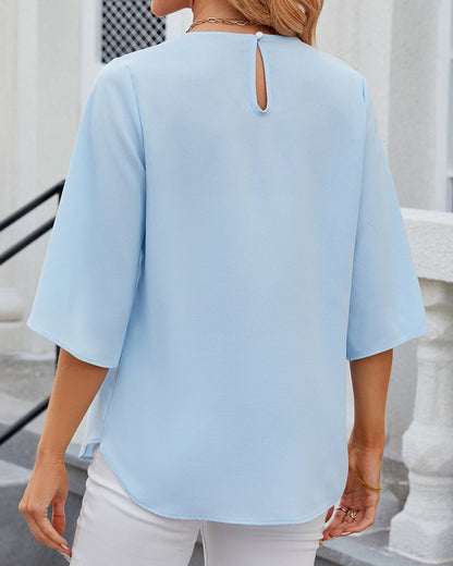 Sophisticated Blouse with a Clean Classic Look