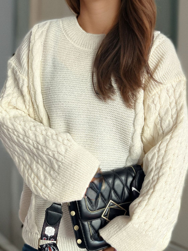 Classic Vintage Sweater with a Flattering Fit