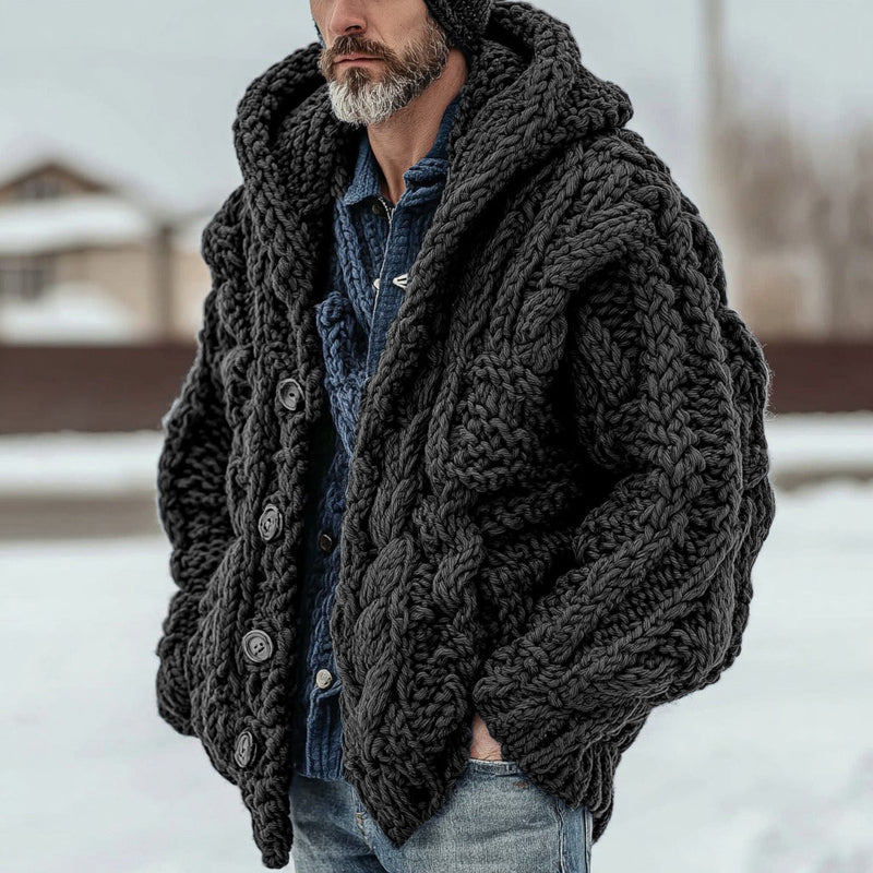 Kauniisti valmistettu Neuletakki