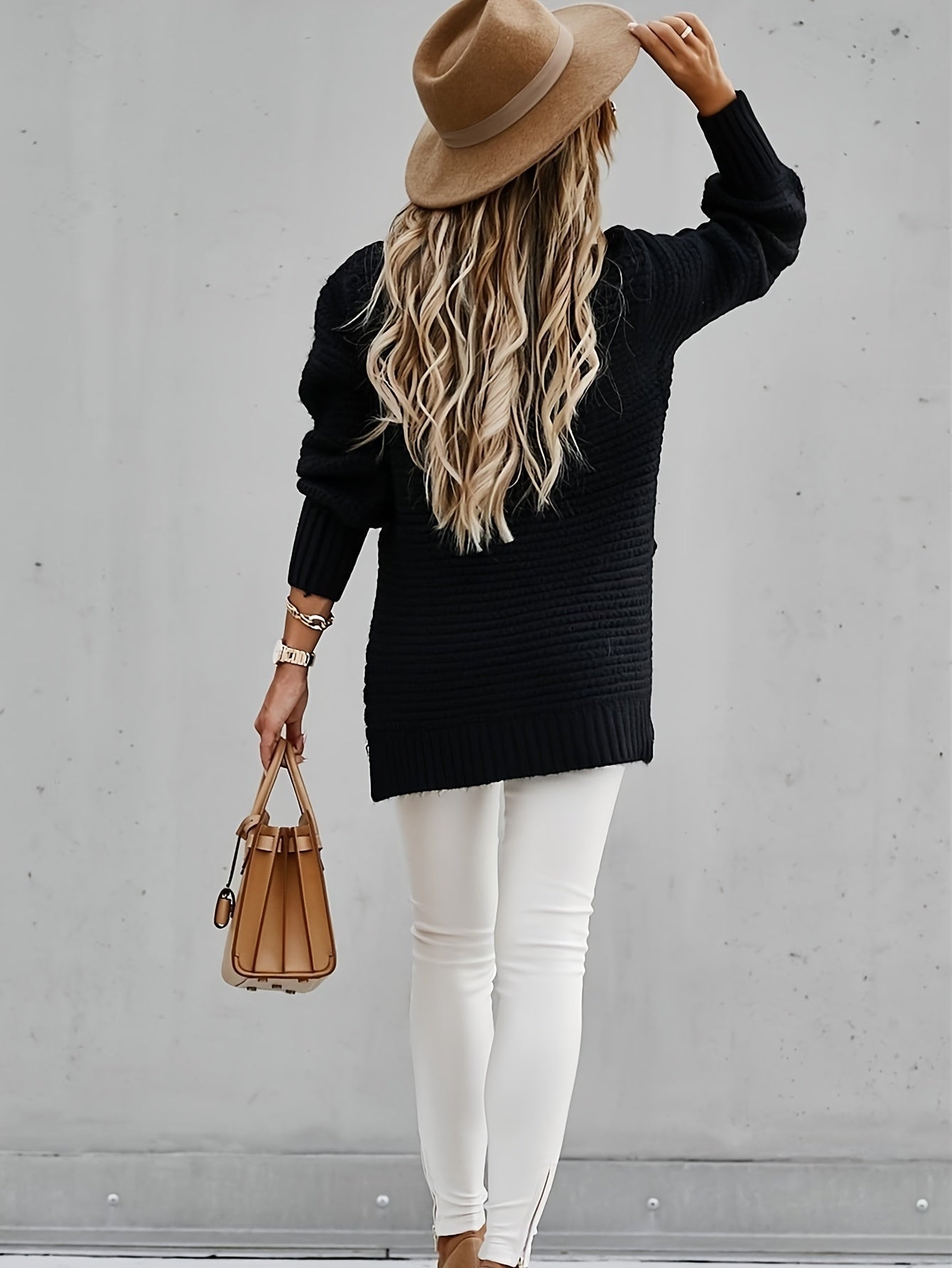 Vintage Inspired Sweater with a Contemporary Edge