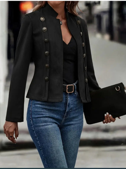 Well Tailored Coat with a Graceful Silhouette
