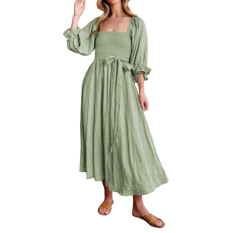 A Vintage Style Dress with Delicate Timeless Details