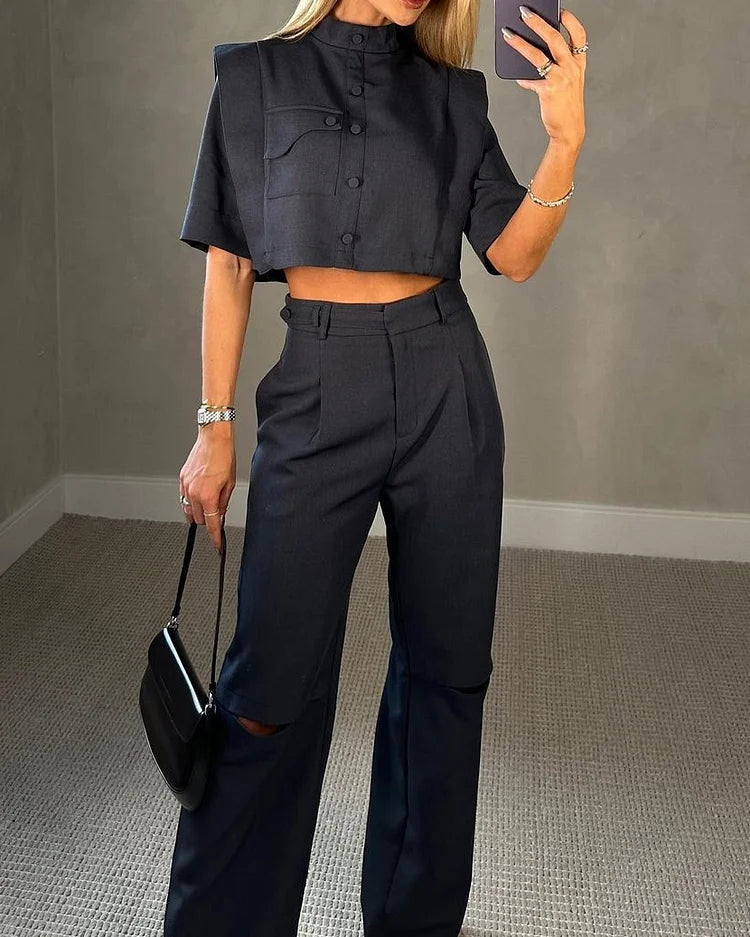 Beautifully Finished Blouse in a Timeless Design