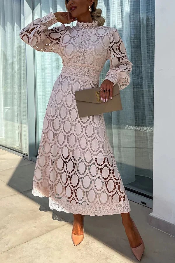 A Vintage Style Dress with Delicate Timeless Details