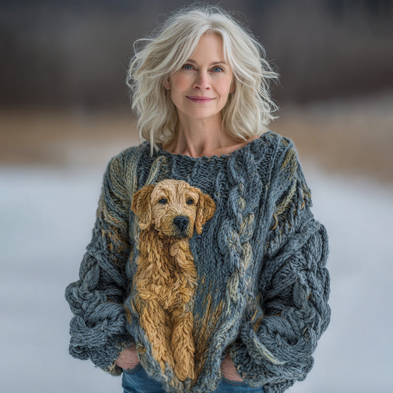 Klassisesti suunniteltu Villapaita